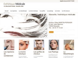 Médecin esthétique Marseille : greffe de cheveux, injections, toxine botulique, peelings | cabinet d’esthétique Médicale à Marseille du Docteur Martin-Peridier